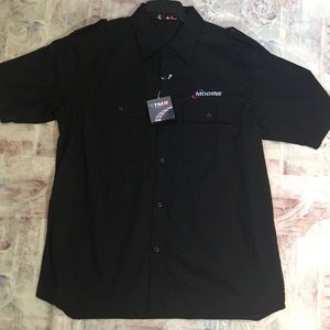 TMR Modine Men’s Short Sleeve Button up Shirt L